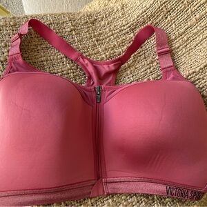 Victoria's Secret Pink Sports Bra with Front Zip